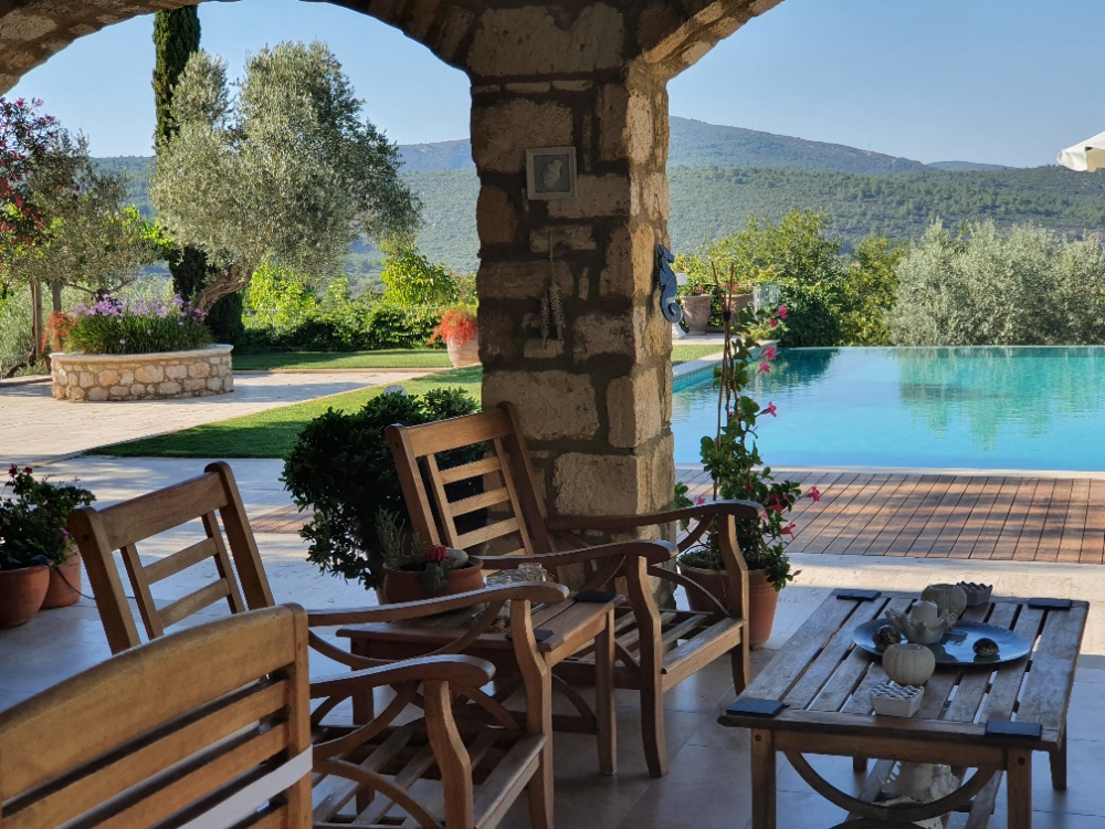 Custom-Built Stone House in Urla
