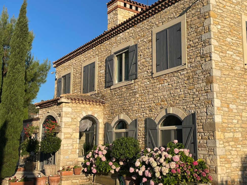 Custom-Built Stone House in Urla
