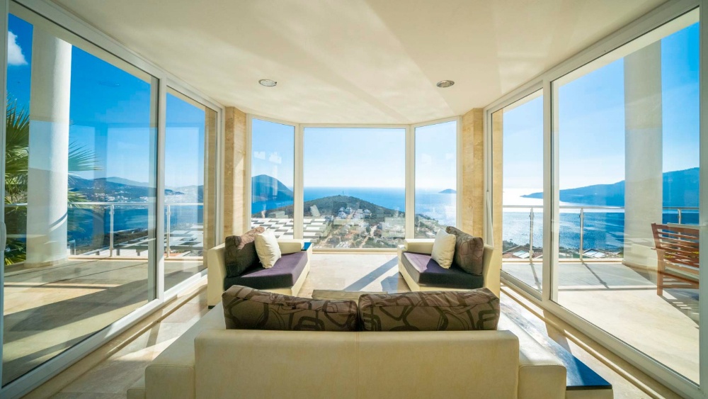 4-Bed Sea View Villa in Kalkan
