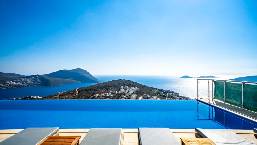 4-Bed Sea View Villa in Kalkan
