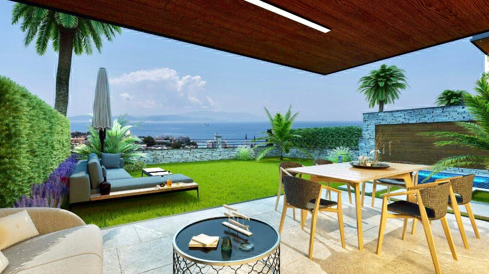 4-Bed Sea View Villa in Sogucak
