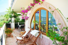 sea view apartment in kalkan for sale