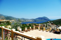 sea view apartment in kalkan for sale