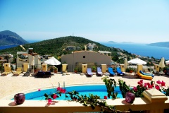 sea view apartment in kalkan for sale