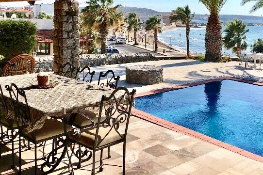 Beachfront Stone House in Cesme for Sale
