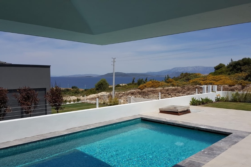 Luxury Cesme Sea View Villa for Sale in Dalyan