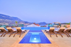 kalkan villa with pool