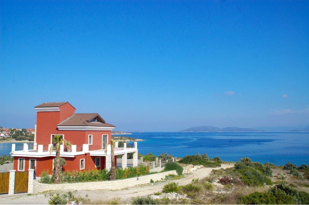 Private Hilltop Villa in Dalyan, Cesme for Sale