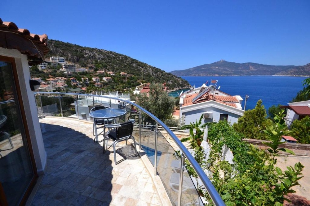 Kalkan Sea View Villa with Pool for Sale