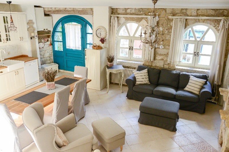 Historical Stone House Villa for Sale in Alacati
