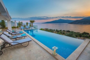 Kalkan villas for sale with sea views 