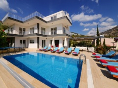 large 6 bedroom sea view villa in kalkan for sale