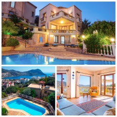 3 bed villa for sale in kalkan